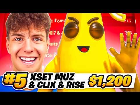 5TH Place Trio Cash Cup FINALS With CLIX & Rise (1200$) 🏆