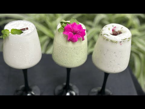 3 Best lassi recipes for Hot summer | गर्मी की 3 बेहतरीन लस्सी | PART - 1 | The Missing Flavour