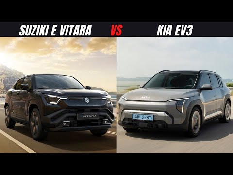 2025 Kia EV3 vs. Suzuki e Vitara EV : Battle of the Compact Electric SUVs!