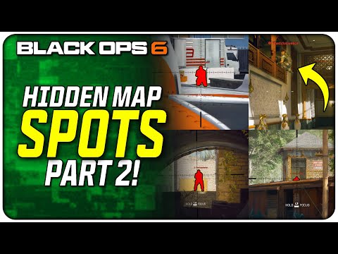 25+ More Hidden Map Spots & Lines of Sight in Black Ops 6! (Part 2)