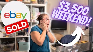 🤑 $3k+ Weekend! Hot Items That Sold FAST! | eBay Reseller - What Sold For Profit!