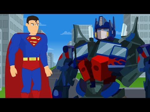 Superman vs Optimus Prime