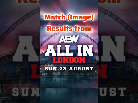 AEW All In, London 2024 Highlights #aew#aewallin#bryandanielson#swervestrickland#shortsfeed