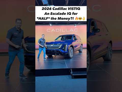 Five Reasons the NEW 2026 Cadillac VISTIQ Might be An Electric Escalade on a Budget!