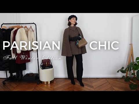 Parisian Style Chic Winter capsule wardrobe with 10 Timeless Staples