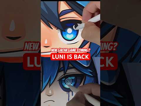 LUNI is Back! Digital Drawing Gacha Club @LuniLuni #digitalart #gachaclub  #gachaedit