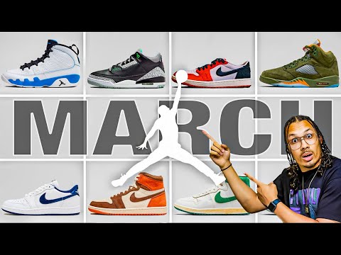 Air Jordan March Sneaker Release Update 2024 Watch Before You Buy