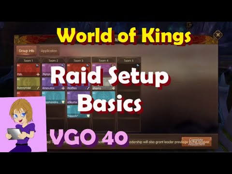 World of Kings Raid Setup Basics