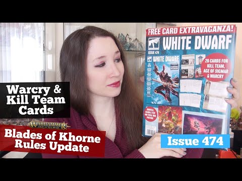 Enjoying the White Dwarf - Issue 474 - Harlequins Kill Team Rules