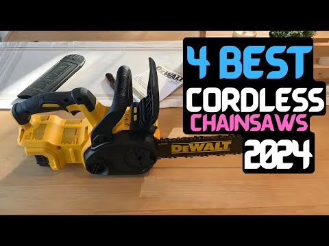 Best Cordless Chainsaw of 2024 | The 4 Best Chainsaws Review