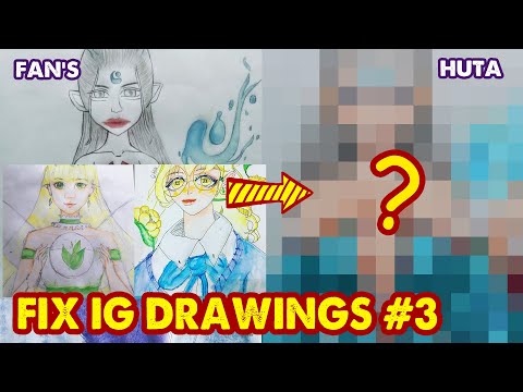 Ways To Help Fan Fix Their Drawings on Instagram #3 | Huta Chan