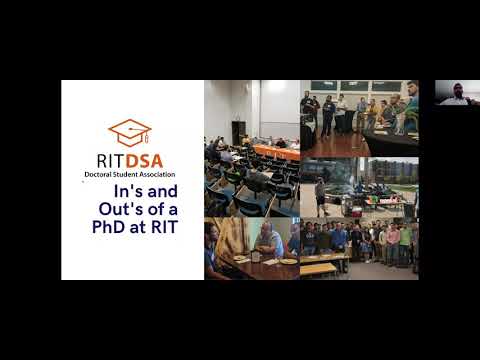 Doctoral Student Association - Introduction to RIT - Evening session