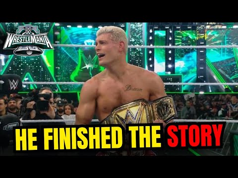 WWE WrestleMania 40 Night 2 (Review) | Cody Rhodes Finished The Story!