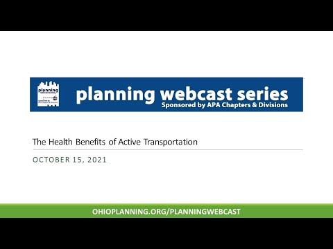 The Health Benefits of Active Transportation