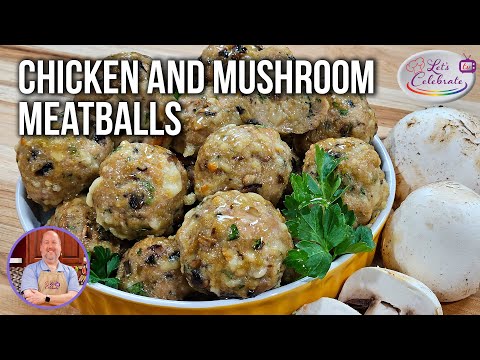 Upgrade Your Meatballs: Chicken, Mushroom, and Cheese Delight