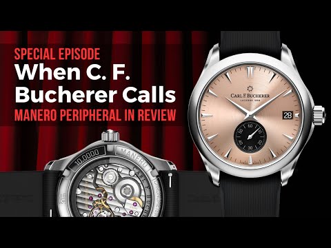 C. F.  Bucherer Manero Peripheral Watch In Review. Classic Elegance With A Very Special Movement