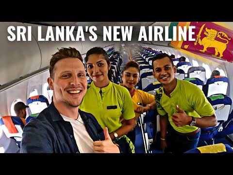 CABIN CREW IN T-SHIRTS - SRI LANKA'S NEW AIRLINE!