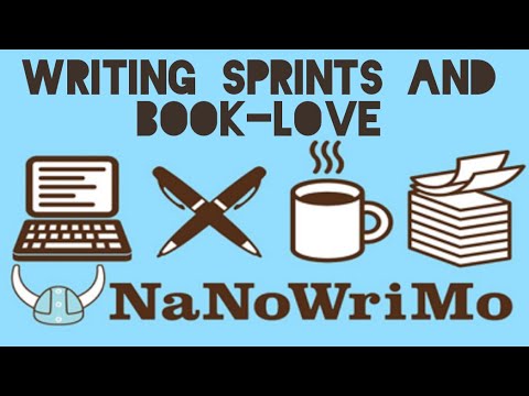 Writing Sprints for #nanowrimo Let's GOOO