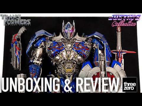 Nemesis Prime Transformers The Last Knight Threezero DLX Diecast Unboxing & Review