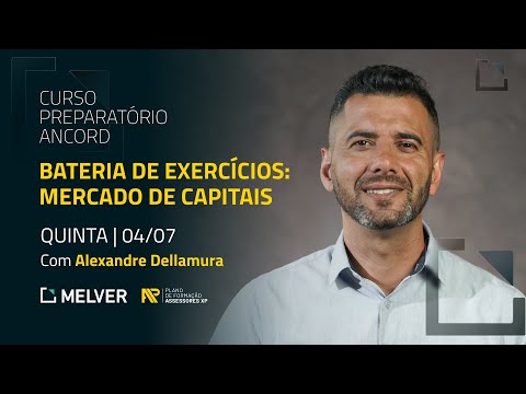 Curso Preparatório Ancord | Bateria de exercícios: mercado de capitais