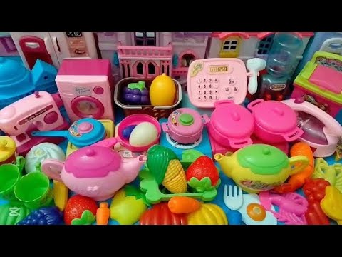 Satisfying Unboxing | Miniature kitchen Set unboxing video | #asmr  #toys 💙🌈