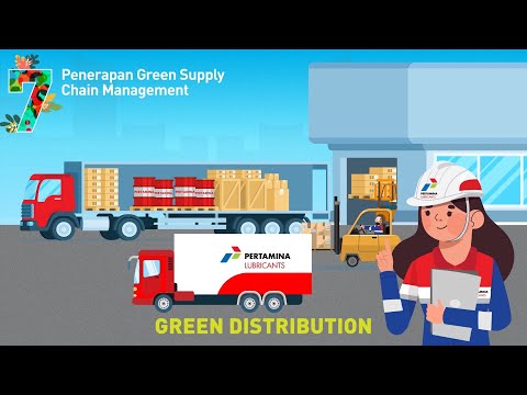 Animation Green Company Pertamina Lubricant