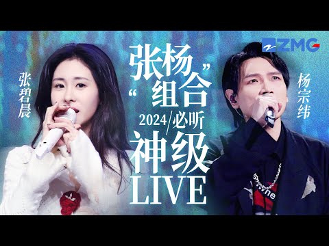 【杨宗纬 × 张碧晨】“张杨组合”2024必听神级LIVE现场！从《凉凉》到《他不懂》   他俩歌声的杀伤力丝毫不减当年！ #杨宗纬 #张碧晨 主题特辑 20241112