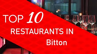 Top 10 best Restaurants in Bitton, United Kingdom