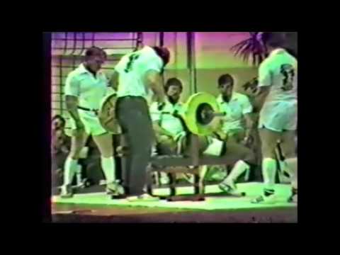 Lamar Gant - 1982 USPF Sr Nat'ls - All Benches