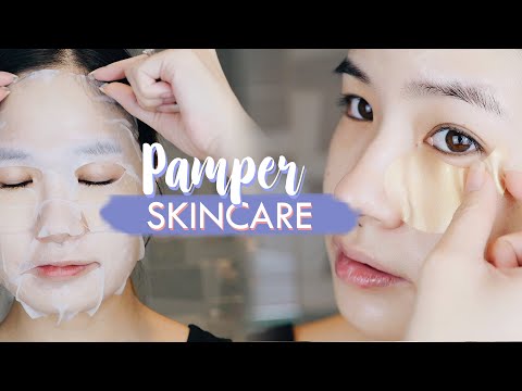 Pampering Skincare Routine