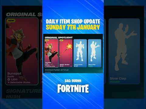 Fortnite - Item Shop Update (7/1/2024) New Skin #Fortnite #FortniteChapter5 #FortniteUnderground