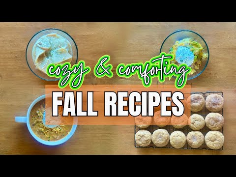 Cozy & Comforting Fall Recipes | Pumpkin Recipes | Whats for Dinner | MEL COOP