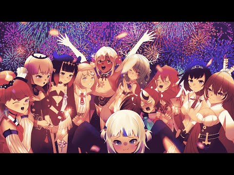 HAPPY NEW YEAR HOLOLIVE ENGLISH! 【Speedpaint】