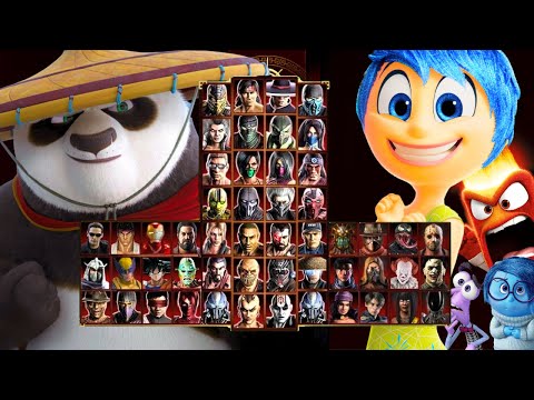 Mortal Kombat 9 - PO KUNG FU PANDA & JOY - Expert Tag Ladder - Gameplay @(1080p) - 60ᶠᵖˢ ✔