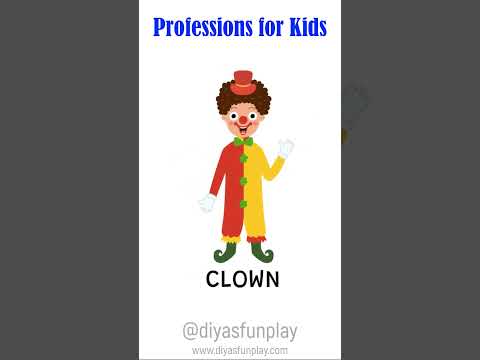 professions for kids - kids educational video - different types of professions - diyas funplay