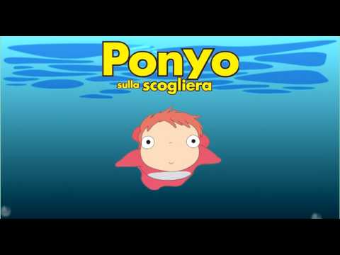 Ponyo sulla scogliera canzone italiana (HD)