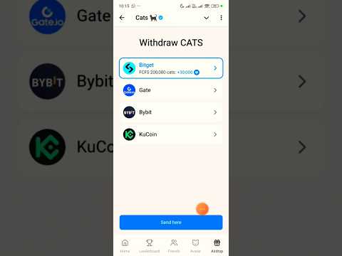 How To Withdrawa Cats in Bitget🤑 #cats #catsairdrop #earnmoneyonline #catswithdrawal #shorts #viral