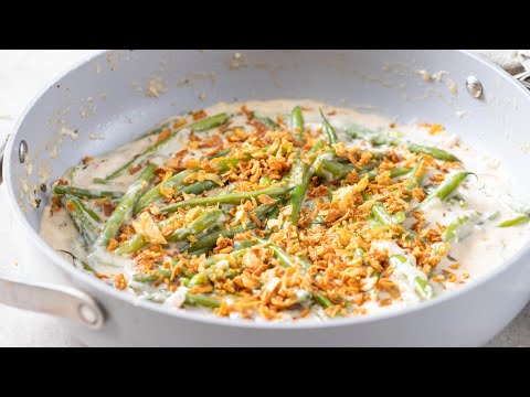 Methi Malai Green Beans | Indian Green Beans in White Sauce