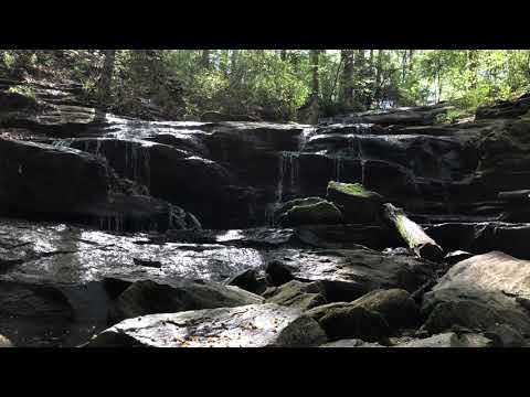 Waterfall and Rav drum for Deep Relaxation