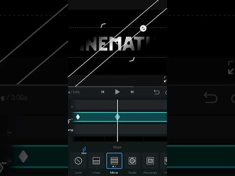 Cinematic Text In Vn Video Editor #vn #shorts