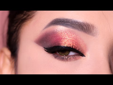 Very Simple Sparkling Eyeshadow Look || Step by Step eye Makeup || Shilpa