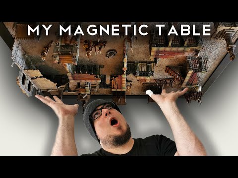 I Built a FULLY MAGNETISED Gaming Table!