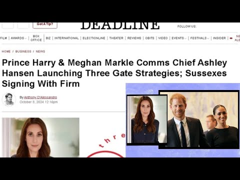 Meghan and Harry's Trusted Global Press Secretary Launches New Firm with the Sussexes as Key Clients