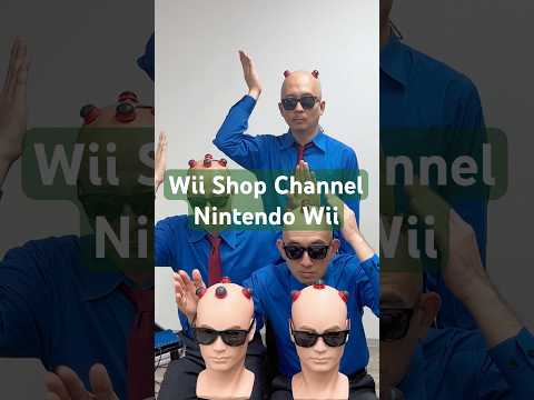 【Wii Shop Channell / Nintendo Wii】Actually we were inside😎🙌 #wiishopchannel #nintendo