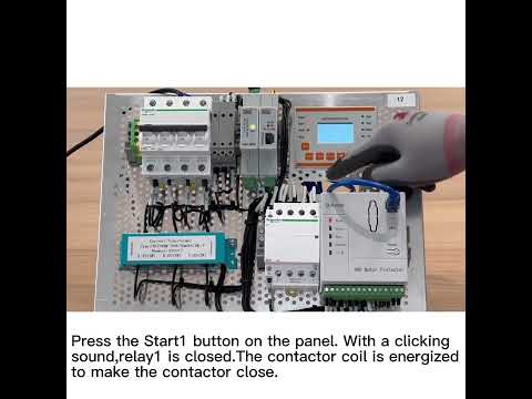 Acrel Electric | ARD2F Motor Protector—Setting Method of Controlling Contactor