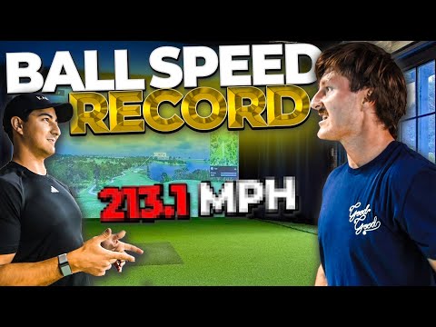 A Long Drive Champion helped me break my ball speed record