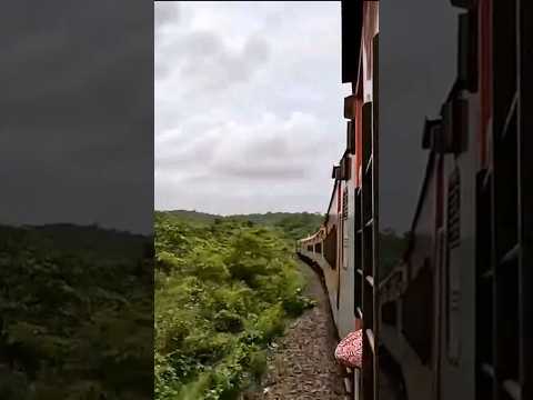 Beautiful train journey in India #shorts #indianrailways  #train