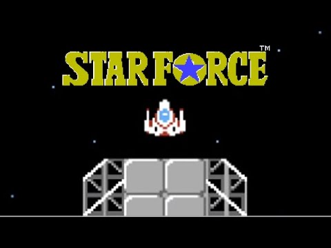 Star Force Mega Force NES 8bit Game