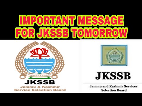 Important Message For Jkssb Tomorrow | Technical Mahi