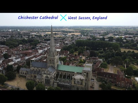 Chichester Cathedral Drone and Interior